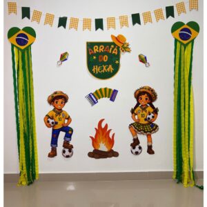 PAINEL ARRAIÁ DO HEXA