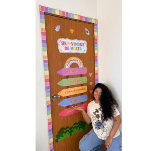 PAINEL DECORAÇÃO DE PORTA 💖✨