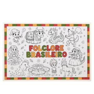 PAINEL PARA COLORIR - FOLCLORE BRASILEIRO