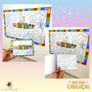 PAINEL - DIA DAS CRIANÇAS PARA COLORIR